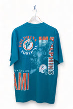 Load image into Gallery viewer, Miami Dolphins AOP - NFL Graphic T-Shirt (L)
