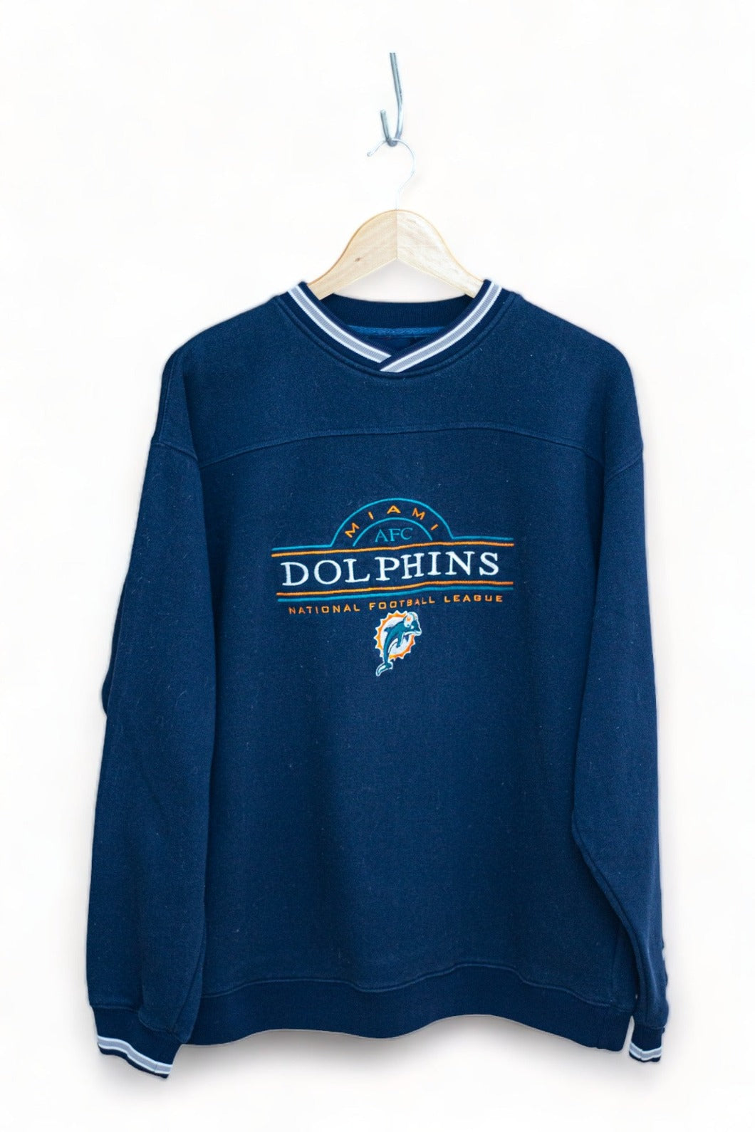 Miami Dolphins - Embroidered AFC Sweater (XL)