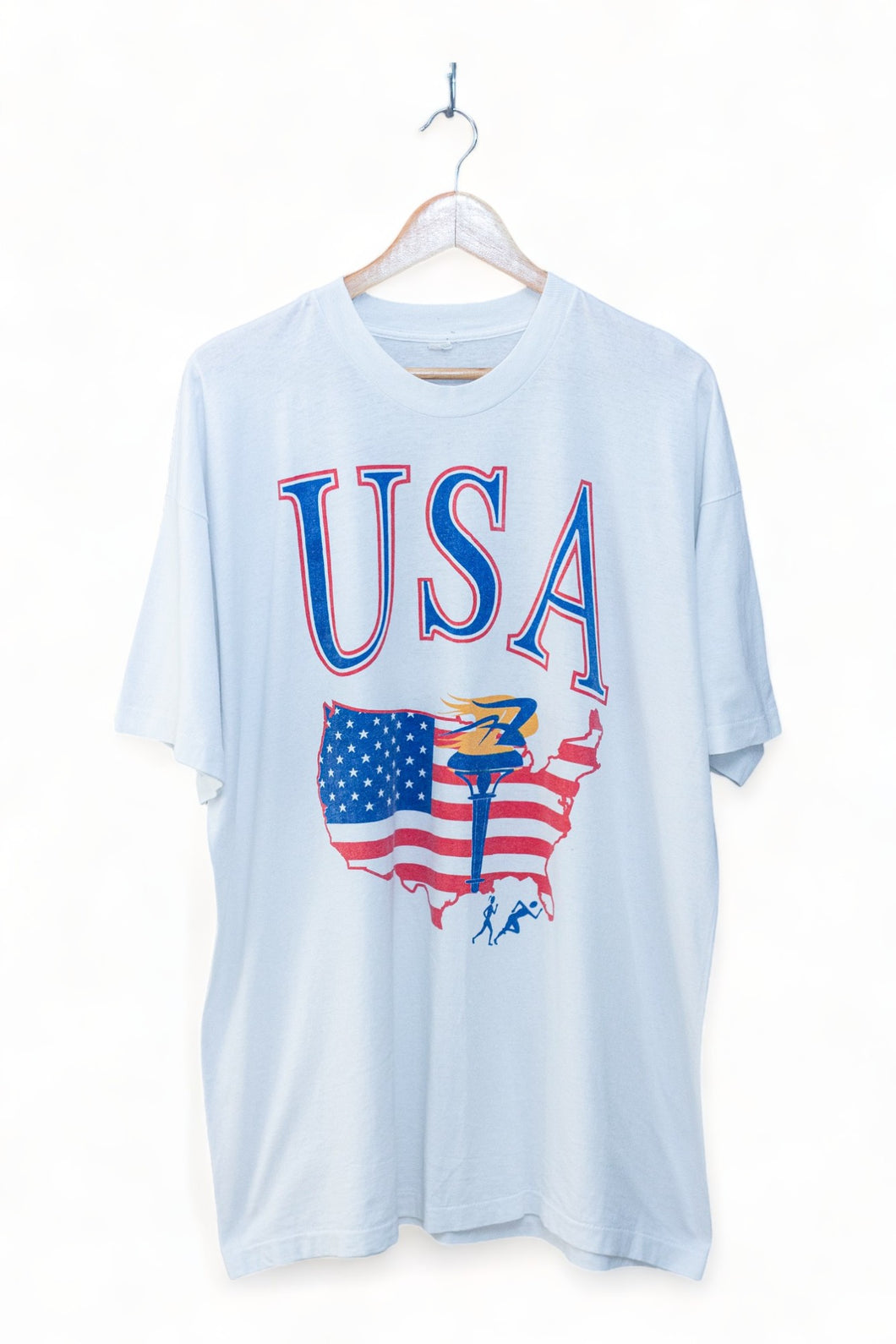 USA Road To Atlanta 1996 Games Double Sided T-Shirt (XXL)